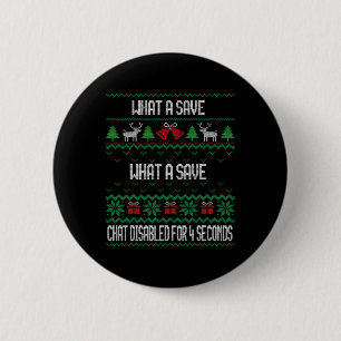 What A Save Chat Disabled Vintage Retro Rocket Soc Button