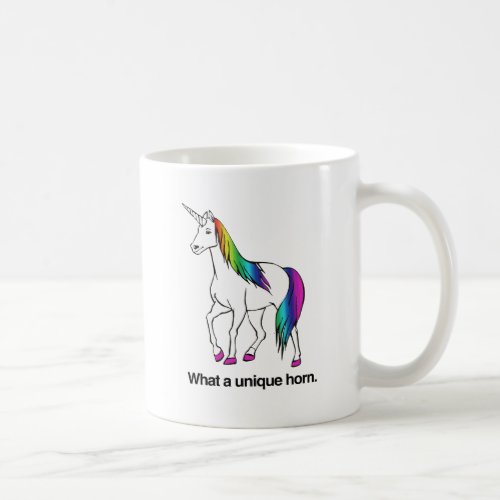 WHAT A UNIQUE HORN _png Coffee Mug