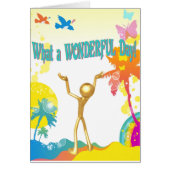 What a Wonderful Day Card (Front)