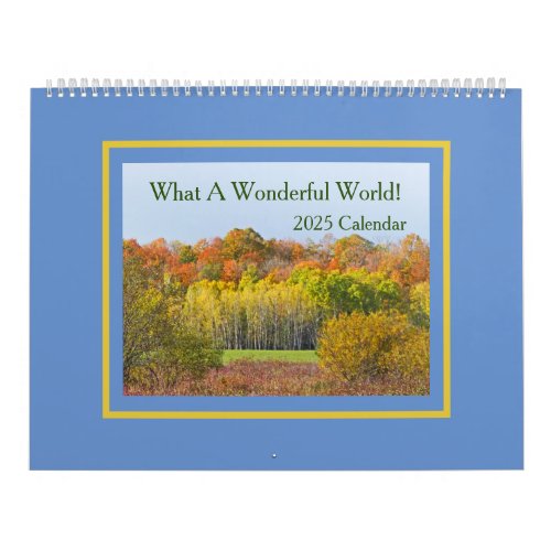 WHAT A WONDERFUL WORLD 2024 CALENDAR