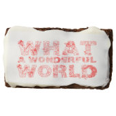 What A Wonderful World Brownie (Front)