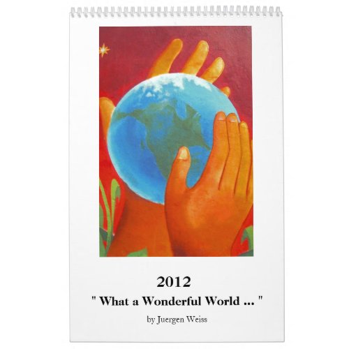  What a Wonderful World   Calendar