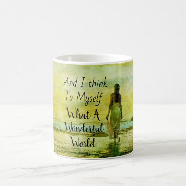 What A Wonderful World CoffeeMug Coffee Mug (Center)