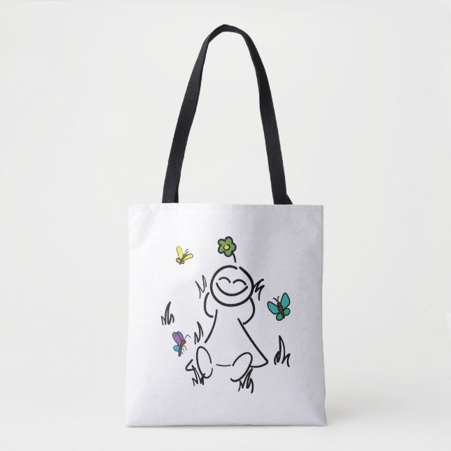 What a Wonderful World Tote Bag (Front)