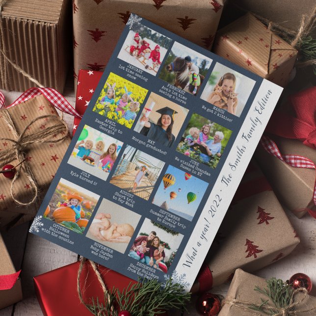 What A Year 12 Photo Collage Template Card (What A Year 12 Photo Collage Template Card
)