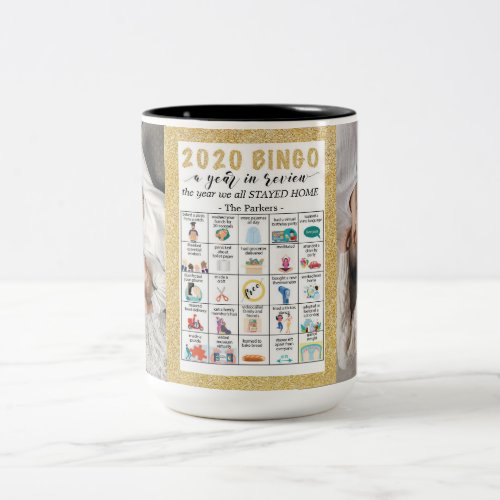 What a year 2020 activities Funny Photo mug
