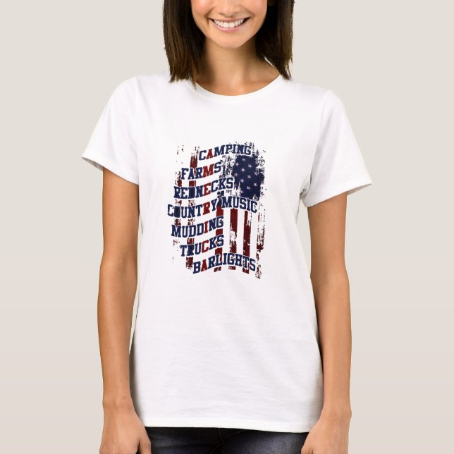 What America Stands For T-Shirt (Front)