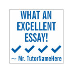 [ Thumbnail: "What An Excellent Essay!" Marking Rubber Stamp ]