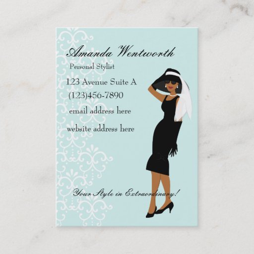 Customizable What an Extraordinary Hat! Business Cards