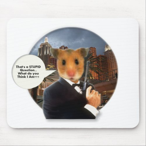 What Are You A Man or a Mouse Mouse Pad