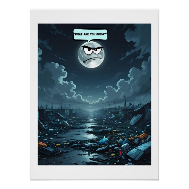 What Are You Doing? – If The Moon Could Talk  Poster (Front)