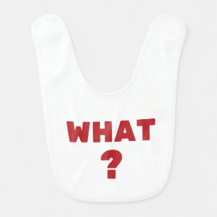 What ? baby bib