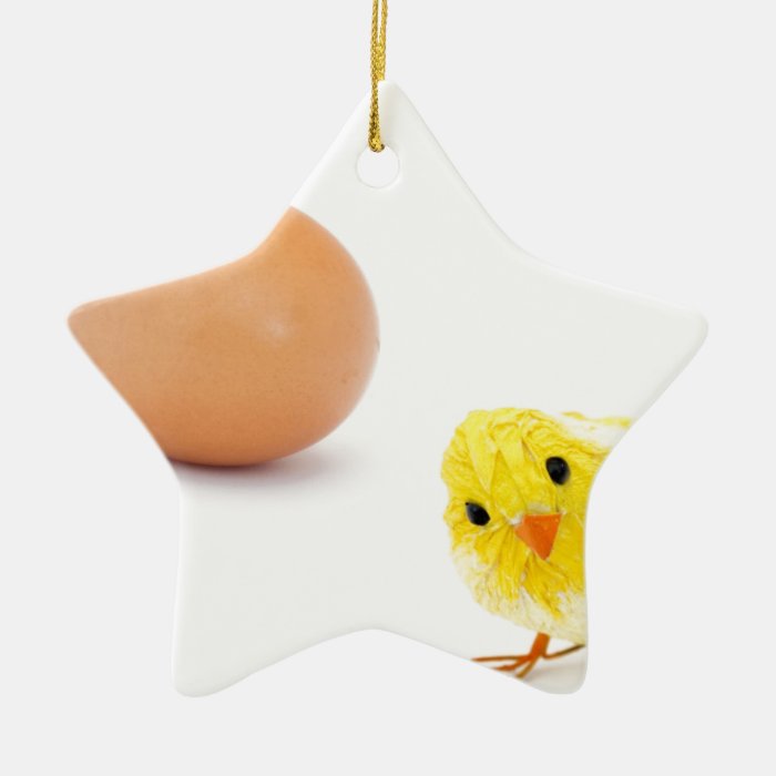 what came first the chicken or the egg? christmas ornaments
