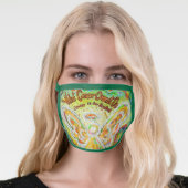 What Cancer Cannot Do Angel Art Face Mask (Worn Her)