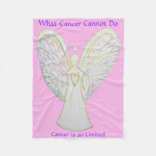 What Cancer Cannot Do Angel Chemo Custom Blanket