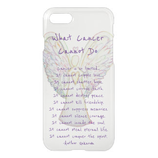 What Cancer Cannot Do Angel Custom iPhone 7 Case