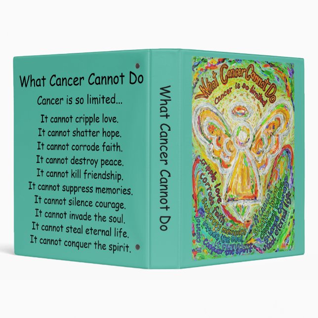 What Cancer Cannot Do Poem Angel Binder (Background)