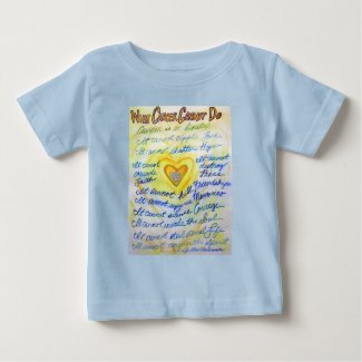 What Cancer Cannot Do Poem Angel Custom T-Shirts