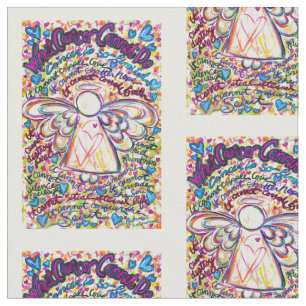What Cancer Cannot Do Poem Angel Fabric Material