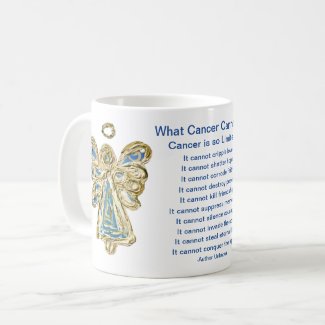 What Cancer Cannot Do Poem Art Coffee Mug Cup