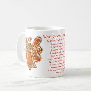 What Cancer Cannot Do Poem Art Coffee Mug Cup