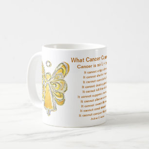 What Cancer Cannot Do Poem Art Coffee Mug Cup