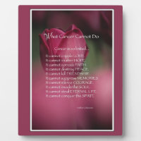 What Cancer Cannot Do, Support and Encouragement