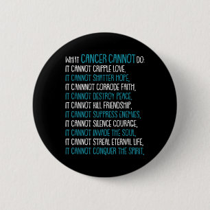 What Cancer Cannot Do Trigeminal Neuralgia Awarene Button