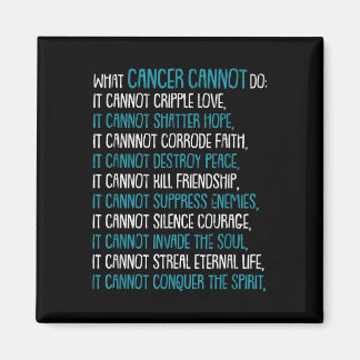 What Cancer Cannot Do Trigeminal Neuralgia Awarene Magnet
