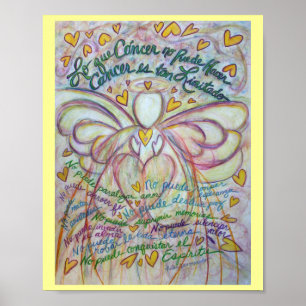 What Cancer Can't Do Angel Poster Print