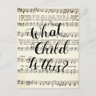 What Child is This? Postcard