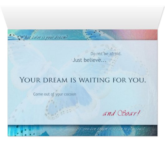 What Color is Your Dream? (Inside Horizontal (Bottom))