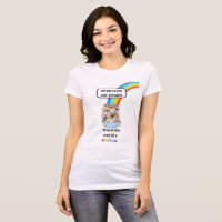 What Crazy Cat People find at the end of a Rainbow T-Shirt