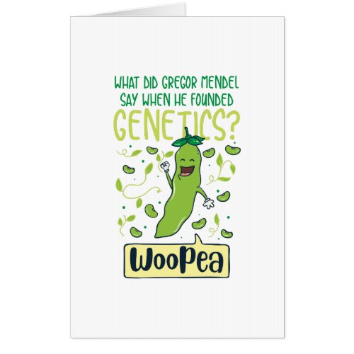 What Did Gregor Mendel Say When He Founded Genetic Card