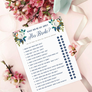 What Did He Say About His Bride Yes or No Game