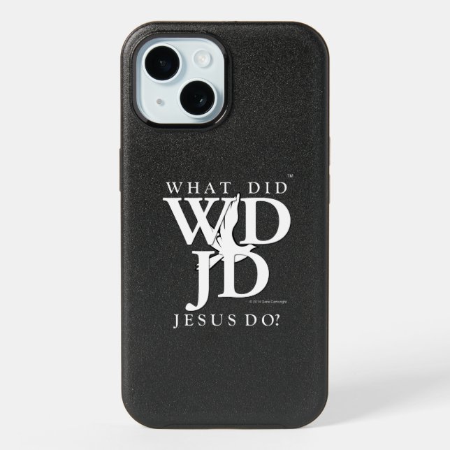 What Did Jesus Do? iPhone 15 Case (Back)