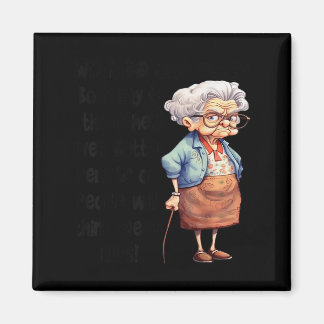 What Did One Saggy Say To The Other We'd Better Pe Magnet