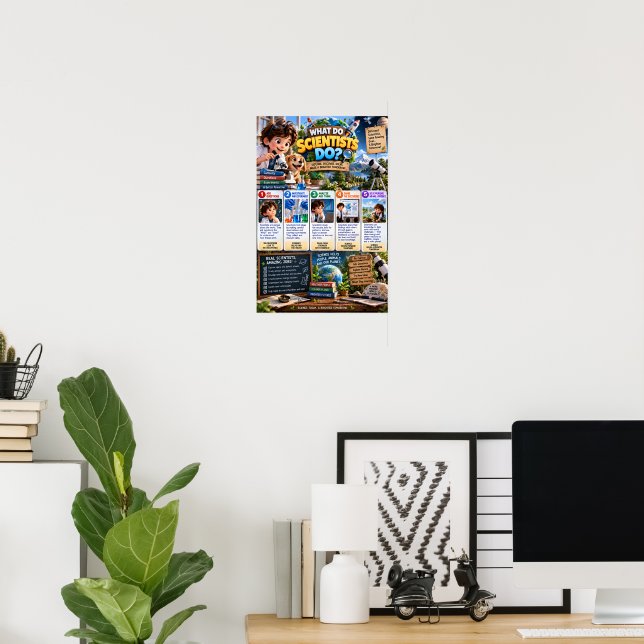 What Do Scientists Do Poster (Home Office)