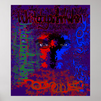 What Do You Think When You See Me? Print