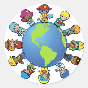 What Do You Want To Be (When You Grow Up) ? Classic Round Sticker