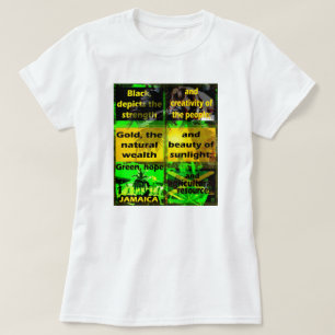 What does Jamaica Colors Define or mean? T-Shirts