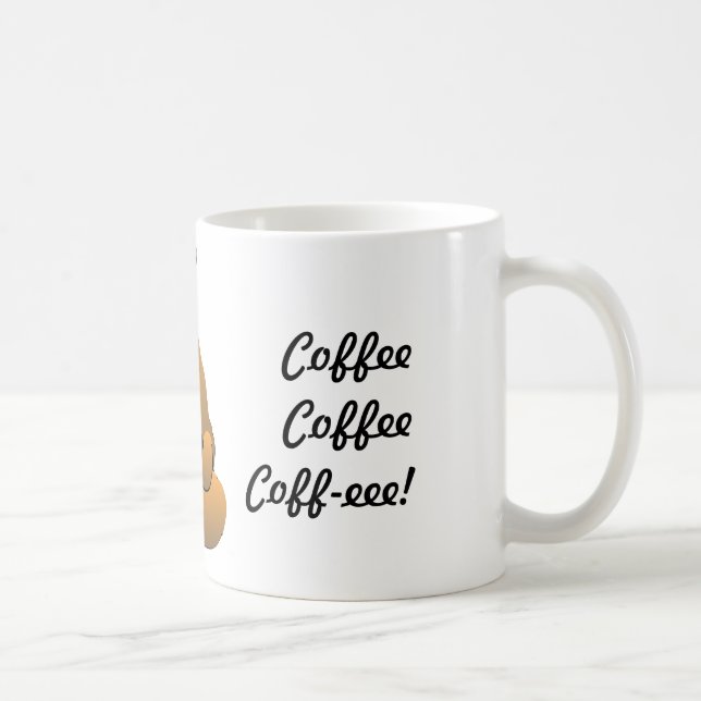 What Does the Fox Drink? Coffee Mug (Right)