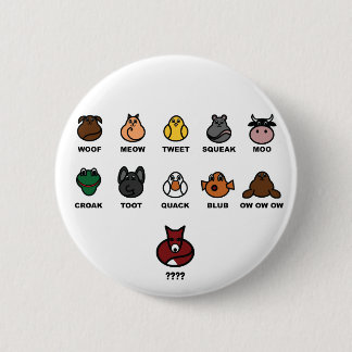 What does the fox say? button