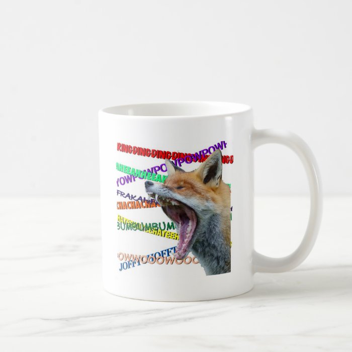 What Does the Fox Say? Coffee Mugs