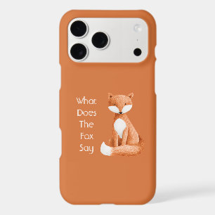 What Does the Fox Say? iPhone 17 Pro Max Case