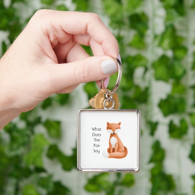 What Does the Fox Say? Keychain (Hand)