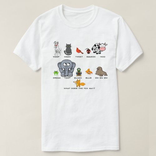 What Does the Fox Say T_Shirt