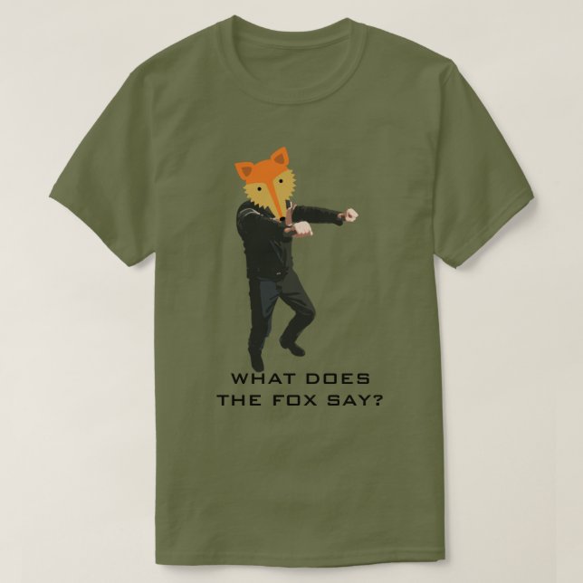 What Does the Fox Say T-Shirt (Design Front)