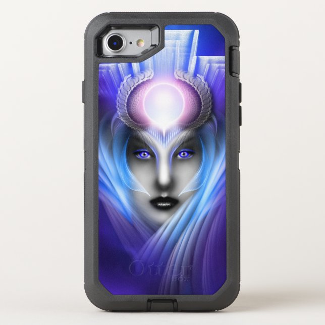 What Dreams Are Made Of Ethereal Clouds Portrait Otterbox iPhone Case (Back)