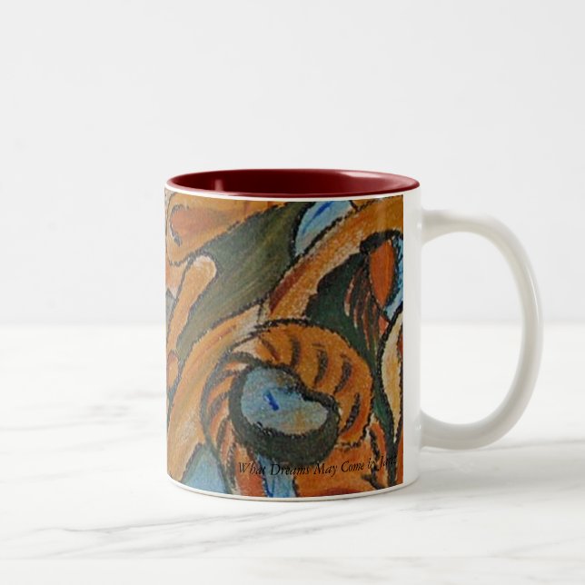 What Dreams May Come Two-Tone Coffee Mug (Right)